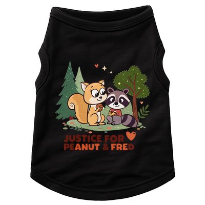 Justice For Peanut The Squirrel And Fred The Raccon Doggie Tank