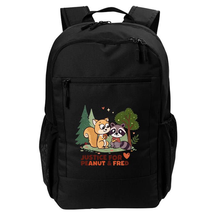 Justice For Peanut The Squirrel And Fred The Raccon Backpack