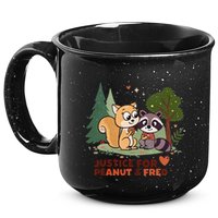 Justice For Peanut The Squirrel And Fred The Raccon 15oz Campfire Ceramic Mug