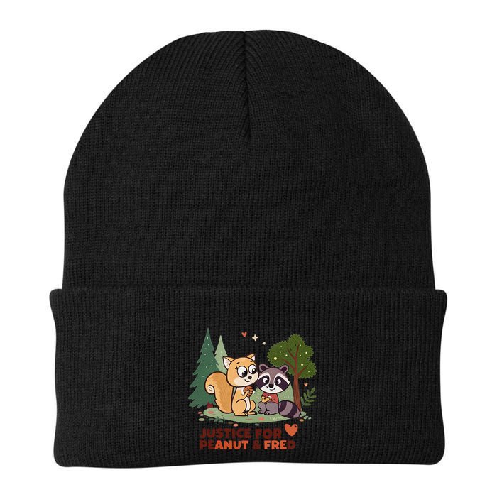 Justice For Peanut The Squirrel And Fred The Raccon Beanie