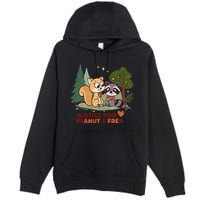 Justice For Peanut The Squirrel And Fred The Raccon Premium Pullover Hoodie