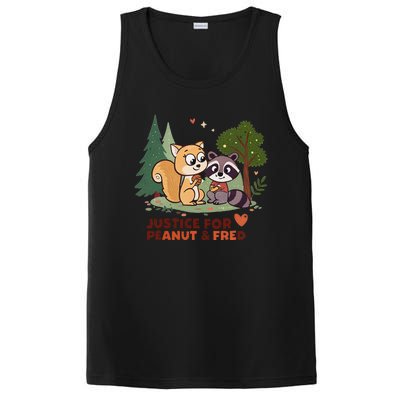 Justice For Peanut The Squirrel And Fred The Raccon PosiCharge Competitor Tank