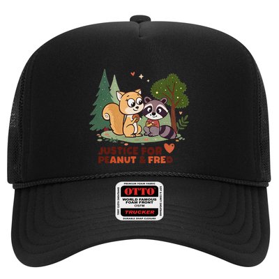 Justice For Peanut The Squirrel And Fred The Raccon Trucker Hat