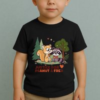 Justice For Peanut The Squirrel And Fred The Raccon Toddler T-Shirt