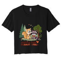 Justice For Peanut The Squirrel And Fred The Raccon Crop Top