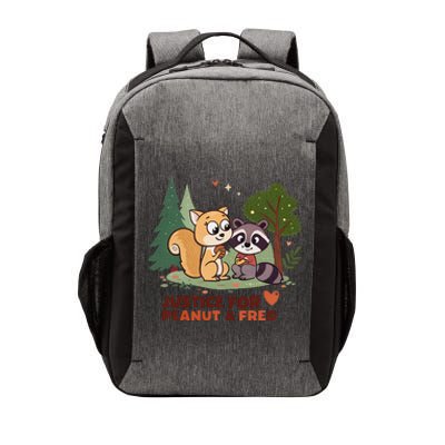 Justice For Peanut The Squirrel And Fred The Raccon Vector Backpack