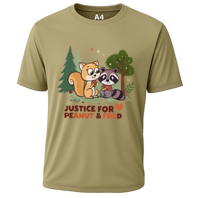 Justice For Peanut The Squirrel And Fred The Raccon Performance Shirt