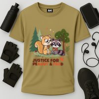 Justice For Peanut The Squirrel And Fred The Raccon Performance Shirt