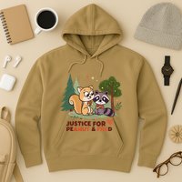 Justice For Peanut The Squirrel And Fred The Raccon Hoodie