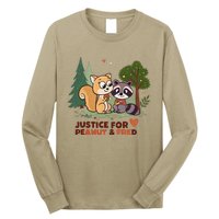 Justice For Peanut The Squirrel And Fred The Raccon Long Sleeve Shirt