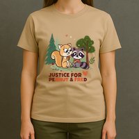 Justice For Peanut The Squirrel And Fred The Raccon T-Shirt