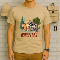 Justice For Peanut The Squirrel And Fred The Raccon T-Shirt