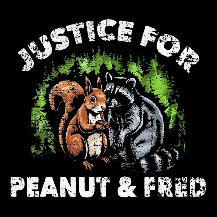 Justice For Peanut The Squirrel And Fred The Raccon Sweatshirt