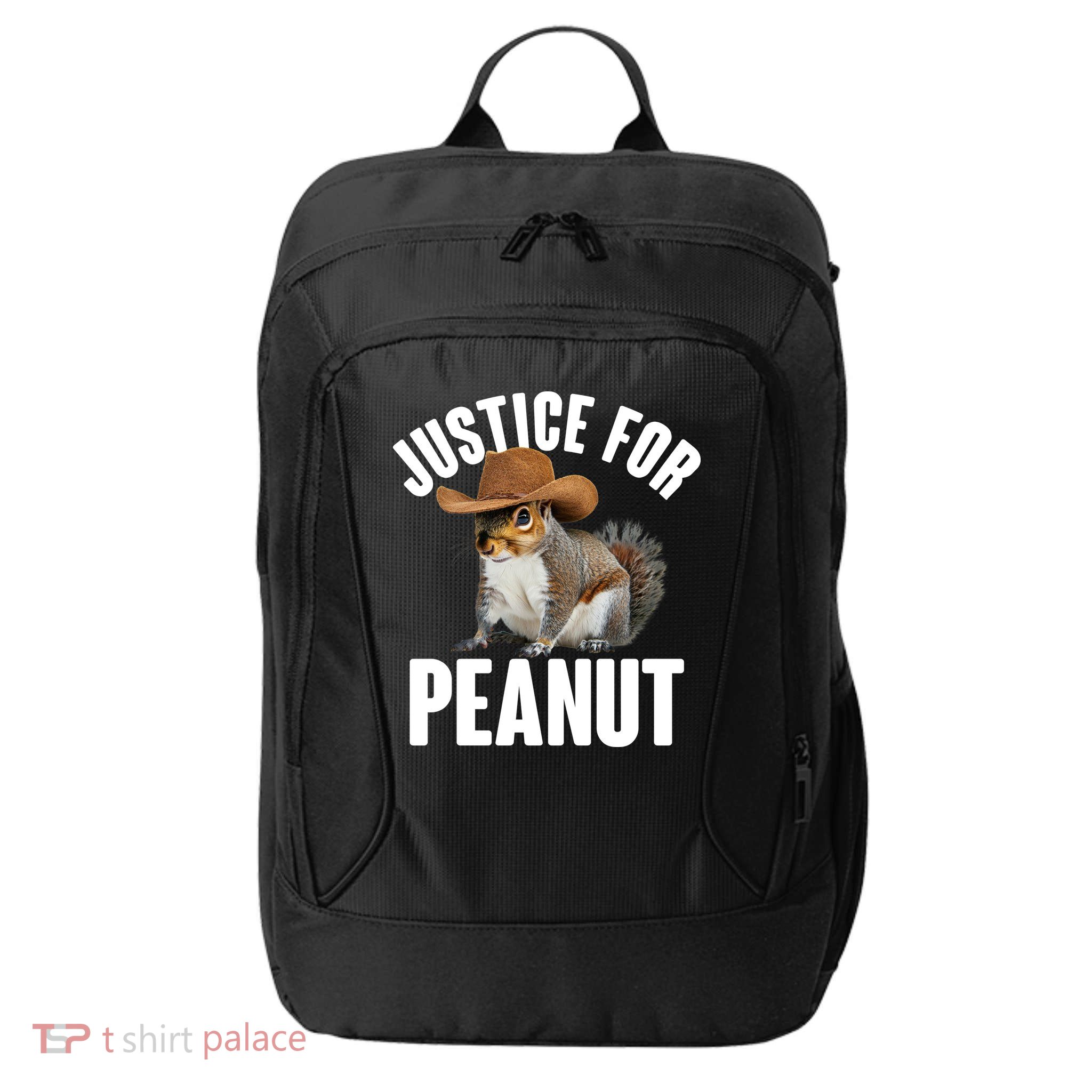 Justice For Peanut The Squirrel City Backpack