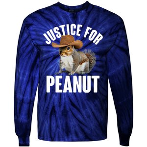 Justice For Peanut The Squirrel Tie-Dye Long Sleeve Shirt