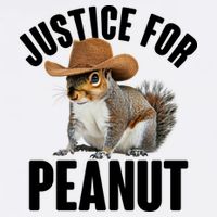 Justice For Peanut The Squirrel Cool Comfort Performance Bucket Hat