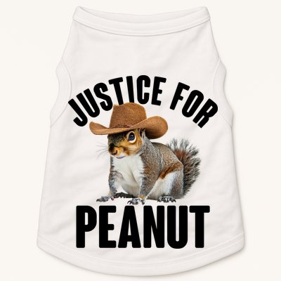 Justice For Peanut The Squirrel Doggie Tank