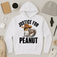 Justice For Peanut The Squirrel Hoodie