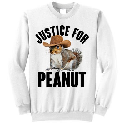 Justice For Peanut The Squirrel Sweatshirt