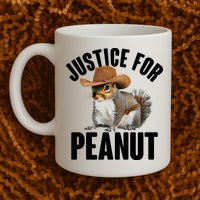 Justice For Peanut The Squirrel Mug