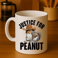 Justice For Peanut The Squirrel Mug