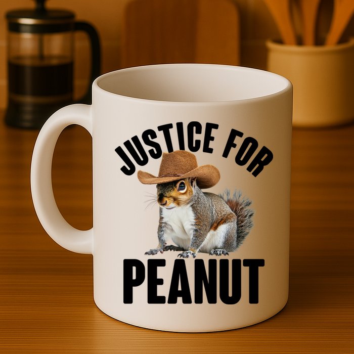 Justice For Peanut The Squirrel Mug