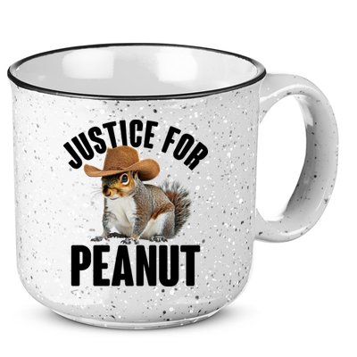 Justice For Peanut The Squirrel 15oz Campfire Ceramic Mug