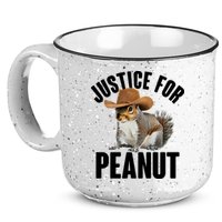 Justice For Peanut The Squirrel 15oz Campfire Ceramic Mug