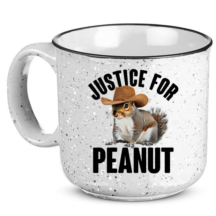 Justice For Peanut The Squirrel 15oz Campfire Ceramic Mug