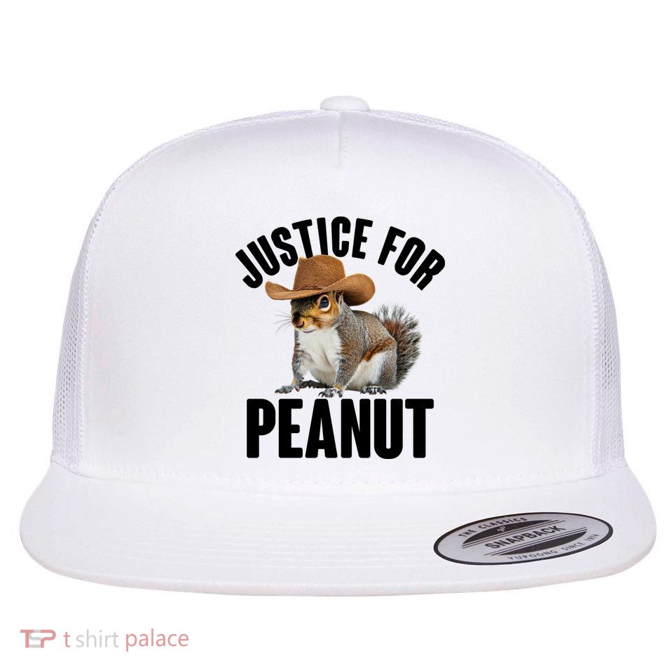 Justice For Peanut The Squirrel Flatbill Hat