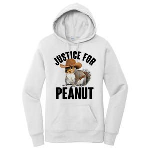 Justice For Peanut The Squirrel Women's Pullover Hoodie