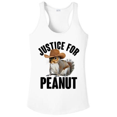 Justice For Peanut The Squirrel Ladies PosiCharge Competitor Racerback Tank