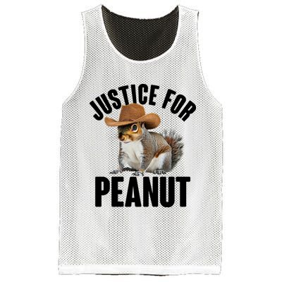 Justice For Peanut The Squirrel Mesh Reversible Basketball Jersey Tank