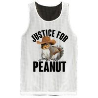 Justice For Peanut The Squirrel Mesh Reversible Basketball Jersey Tank