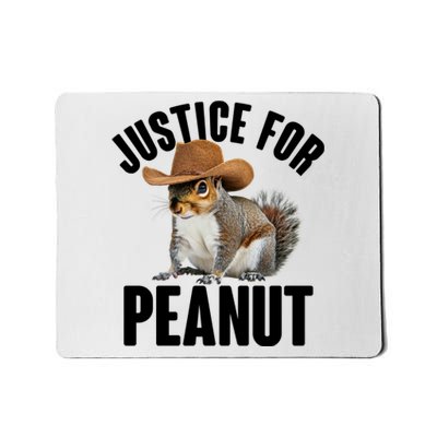 Justice For Peanut The Squirrel Mousepad