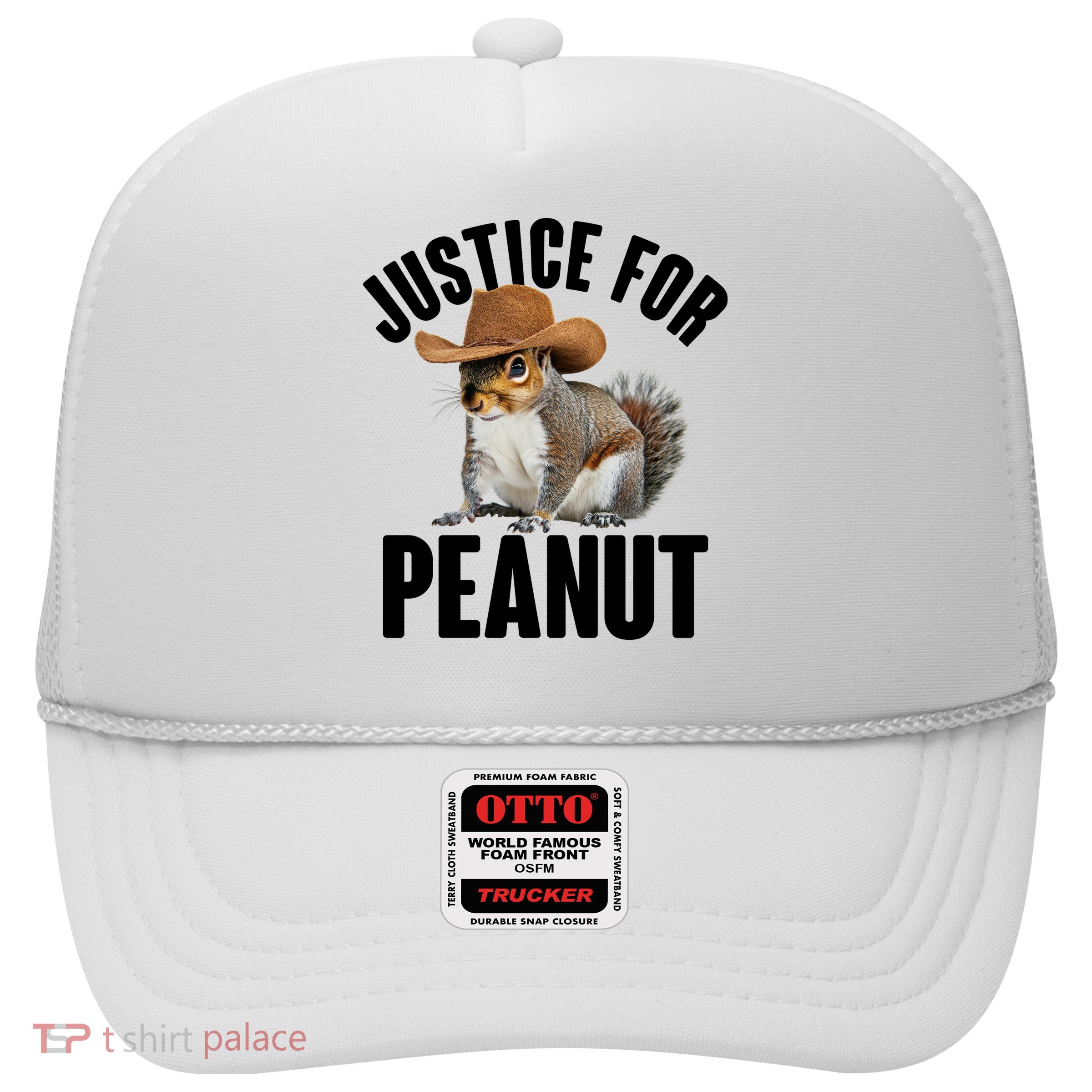 Justice For Peanut The Squirrel Trucker Hat
