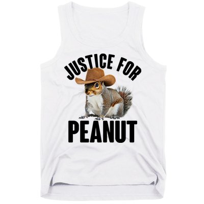 Justice For Peanut The Squirrel Tank Top