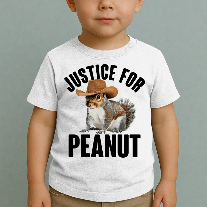 Justice For Peanut The Squirrel Toddler T-Shirt