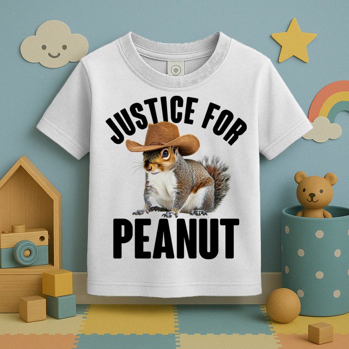 Justice For Peanut The Squirrel Toddler T-Shirt
