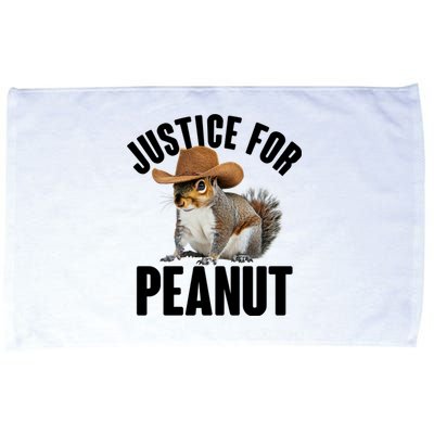 Justice For Peanut The Squirrel Microfiber Hand Towel