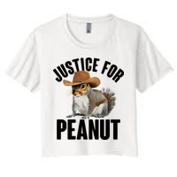 Justice For Peanut The Squirrel Crop Top