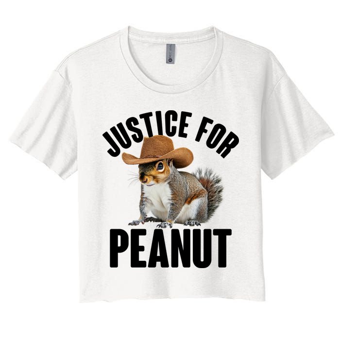 Justice For Peanut The Squirrel Crop Top