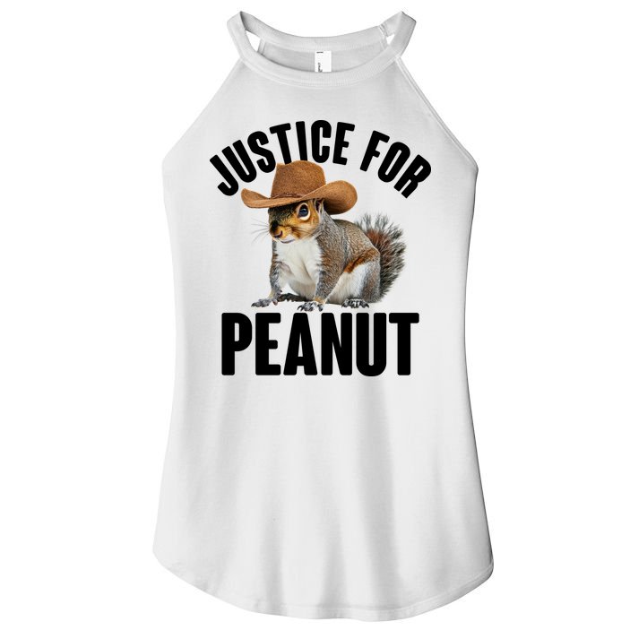 Justice For Peanut The Squirrel Women's Perfect Tri Rocker Tank