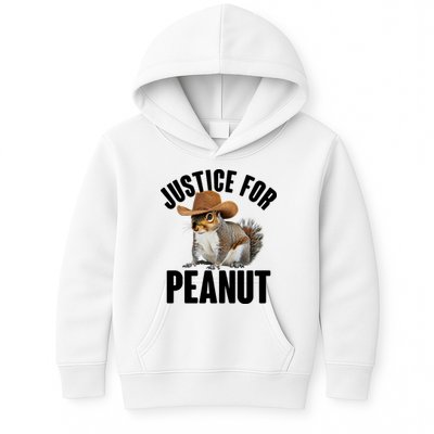 Justice For Peanut The Squirrel Kids Hoodie