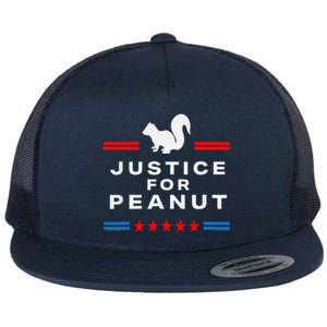 Justice For Peanut The Squirrel 2024 Flat Bill Trucker Hat