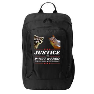 Justice For Pnut And Fred The Squirrel  Peanut Justice City Backpack