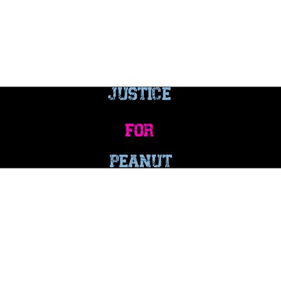 Justice For Peanut Squirrel Advocacy Support Bumper Sticker