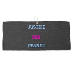 Justice For Peanut Squirrel Advocacy Support Large Microfiber Waffle Golf Towel