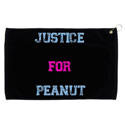 Justice For Peanut Squirrel Advocacy Support Grommeted Golf Towel