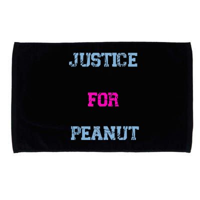 Justice For Peanut Squirrel Advocacy Support Microfiber Hand Towel